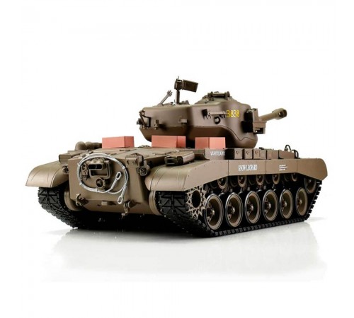 Радиоуправляемый танк Heng Long Snow Leopard USA M26 Upgrade V7.0 масштаб 1:16 - 3838-1Upg V7.0 Радиоуправляемый танк Heng Long Snow Leopard USA M26 Upgrade V7.0 масштаб 1:16 - 3838-1Upg V7.0