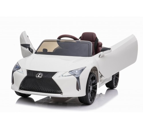 Детский электромобиль Lexus LC500 12V - JE1618-WHITE