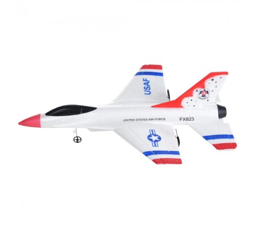 Радиоуправляемый самолет для начинающих F16 FIGHTER 2.4G - FX823 Радиоуправляемый самолет для начинающих F16 FIGHTER 2.4G - FX823