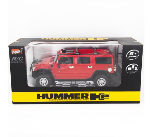 Радиоуправляемая машина Hummer H2 Red 1:14 - MZ-2026-R