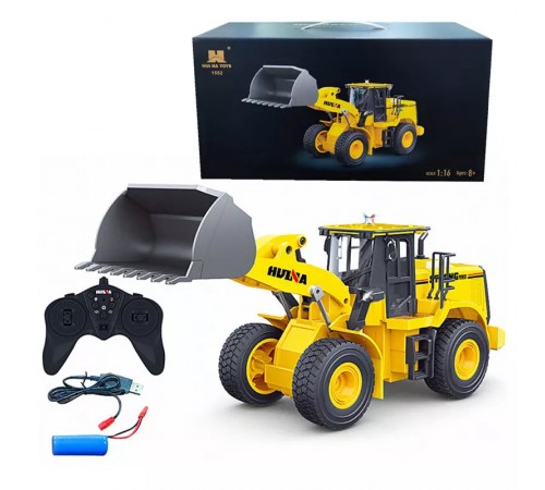 Радиоуправляемый погрузчик бульдозер HUI NA TOYS 1:16 2.4G - HN1552 Радиоуправляемый погрузчик бульдозер HUI NA TOYS 1:16 2.4G - HN1552