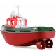 Радиоуправляемый буксир Tugboat зеленый 2.4G 1:72 - HL-3800-G