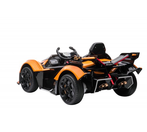 Детский электромобиль Lamborghini V12 Vision Gran Turismo 4WD 12V - HL528-LUX-ORANGE