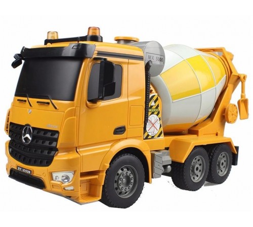 Радиоуправляемая бетомешалка Double E Mercedes-Benz Arocs 1:20 2.4G - E528-003 Радиоуправляемая бетомешалка Double E Mercedes-Benz Arocs 1:20 2.4G - E528-003