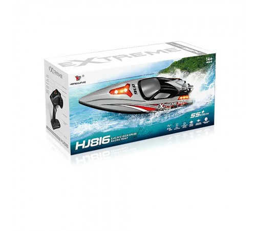 Радиоуправляемый катер Blue Extreme (48 см, 55 км/ч, Brushless, 2.4G) - HJ816PRO-BLUE