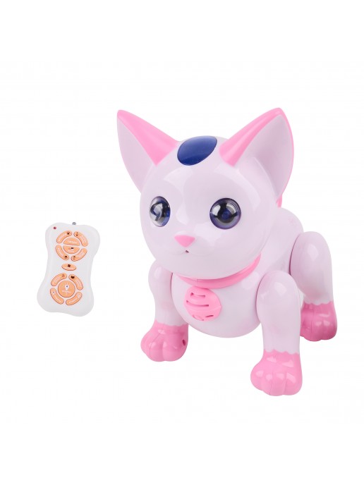 Радиоуправляемый робот Интерактивный Розовый Кот - ZYA-A2744-2-PINK