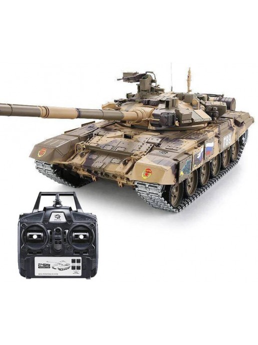 Радиоуправляемый танк Heng Long Россия MS version V7.0 масштаб 1:16 RTR 2.4G - 3938-1UpgA V7.0