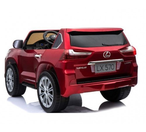 Детский электромобиль Lexus LX570 4WD MP4 - DK-LX570-RED-PAINT-MP4