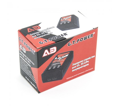 Зарядное устройство для 2S, 3S LiPo аккумуляторов G.T.POWER A3  - GTP-A3