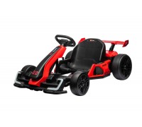 Детский электромобиль дрифт картинг (красный, 12 км/ч, 24V) - AHL007-RED