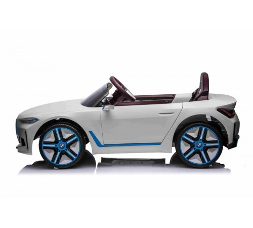 Детский электромобиль BMW I4 (полный привод, 12V) - JE1009-WHITE Детский электромобиль BMW I4 (полный привод, 12V) - JE1009-WHITE