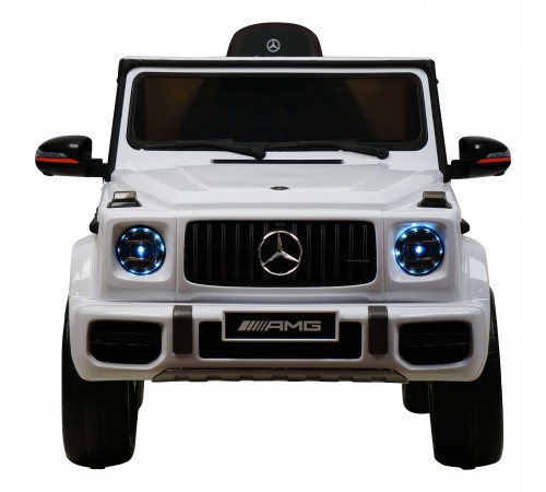 Электромобиль Mercedes-Benz G63 AMG 12V с высокой дверью - BBH-0002H-WHITE Электромобиль Mercedes-Benz G63 AMG 12V с высокой дверью - BBH-0002H-WHITE