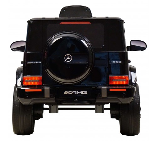 Электромобиль Mercedes-Benz G63 AMG 12V с высокой дверью - BBH-0002H-BLACK-PAINT