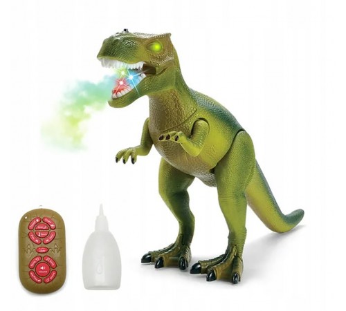 Радиоуправляемый динозавр T-Rex RuiCheng (зеленый, звук, пар, свет) - RUI-8909-GREEN Радиоуправляемый динозавр T-Rex RuiCheng (зеленый, звук, пар, свет) - RUI-8909-GREEN
