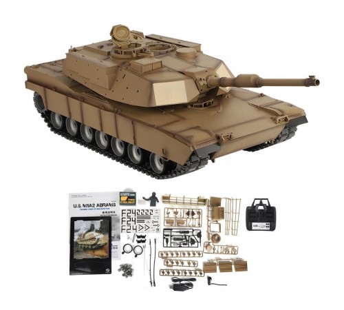Радиоуправляемый танк Heng Long US M1A2 Abrams V7.0 1:16 - HL-3918-1-V7 Радиоуправляемый танк Heng Long US M1A2 Abrams V7.0 1:16 - HL-3918-1-V7