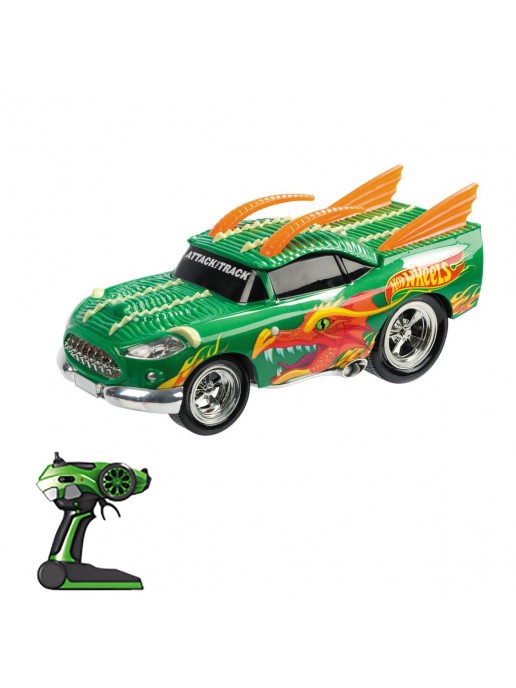 Радиоуправляемая машина Дракон из серии Muscle Car (свет, звук, 1:16) - MK8028B-GREEN
