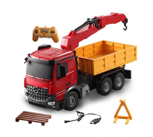 Радиоуправляемый кран Double E Mercedes-Benz Arocs 1:20 2.4G - E565-003