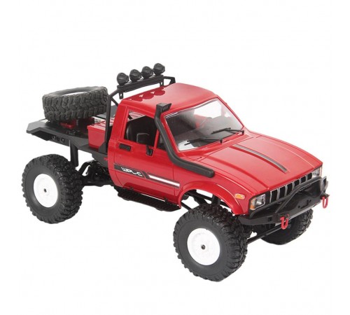 Радиоуправляемая машина WPL пикап Hilux (красный) 4WD 2.4G 1:16 RTR - WPLC-14R-RED