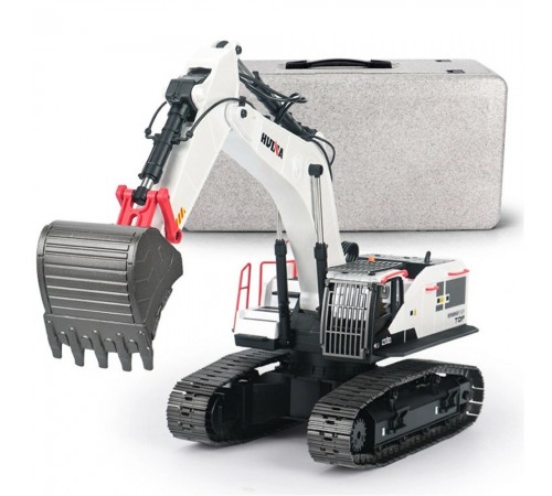 Радиоуправляемый экскаватор белый HUI NA TOYS масштаб 1:14 2.4G - HN1594 Радиоуправляемый экскаватор белый HUI NA TOYS масштаб 1:14 2.4G - HN1594