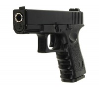 Пистолет металлический Glock 17 (пневматика, 18,5 см) - G.15