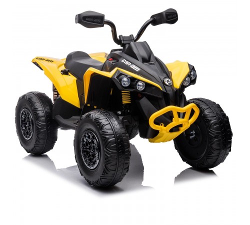 Детский электроквадроцикл BRP Can-Am Renegade (12V, полный привод, желтый) - DK-CA002-YELLOW
