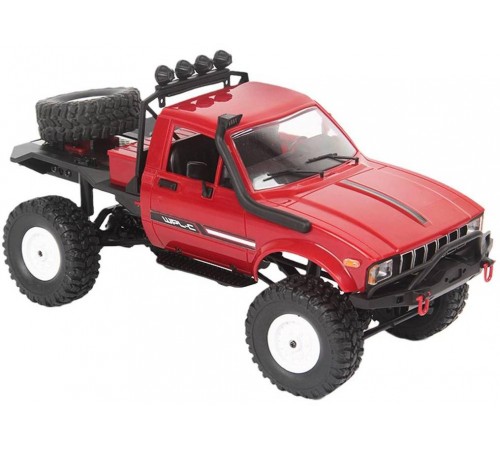 Радиоуправляемая машина WPL пикап Hilux (красный) 4WD 2.4G 1:16 RTR - WPLC-14-RED Радиоуправляемая машина WPL пикап Hilux (красный) 4WD 2.4G 1:16 RTR - WPLC-14-RED
