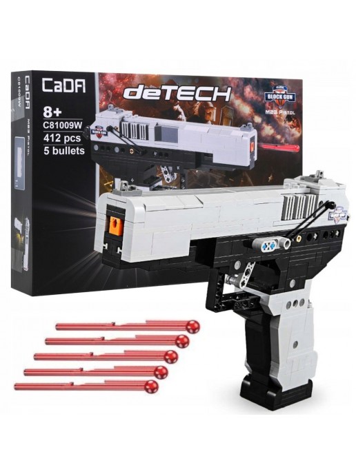 Конструктор CADA deTech пистолет MK 23, 397 деталей - C81009W