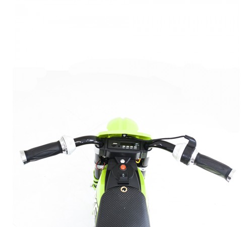 Детский кроссовый электромотоцикл Qike TD Green 6V - QK-3058-GREEN