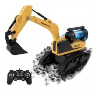 Радиоуправляемый экскаватор Le Neng Toys (эмуляция гидравлического привода, акб, звук) - LNT-F2
