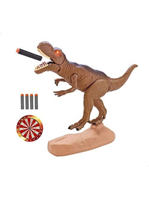 Интерактивный динозавр Тираннозавр T-REX (свет, звук, стреляет пульками) - RS6185