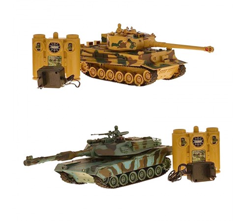 Радиоуправляемый танковый бой (Abrams M1A2PK США + GERMAN TIGER Германия) 2.4GHz - ZG-99823 Радиоуправляемый танковый бой (Abrams M1A2PK США + GERMAN TIGER Германия) 2.4GHz - ZG-99823