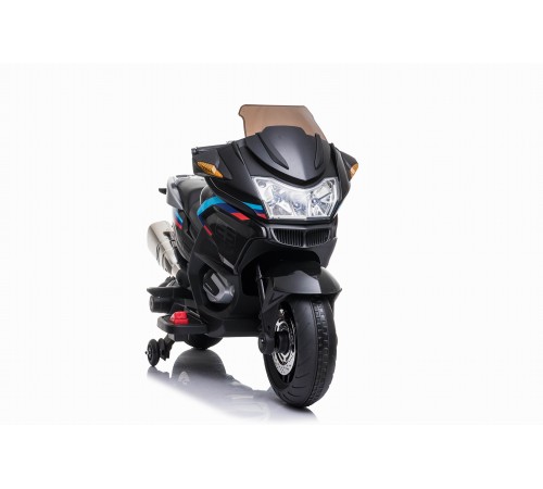 Детский электромотоцикл XMX (черный, EVA, с ручкой газа, 12V) - XMX609-BLACK Детский электромотоцикл XMX (черный, EVA, с ручкой газа, 12V) - XMX609-BLACK