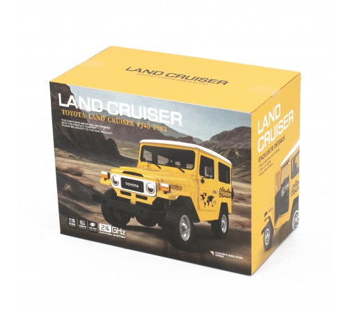 Радиоуправляемый внедрожник TOYOTA FJ40 PRO (свет, выхлоп, Li-Po 5C) - HG4-50-PRO-GREEN Радиоуправляемый внедрожник TOYOTA FJ40 PRO (свет, выхлоп, Li-Po 5C) - HG4-50-PRO-GREEN