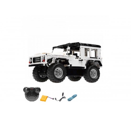 Конструктор Double E Cada Technics, модель Land Rover, 533 детали, пульт управления - C51004W Конструктор Double E Cada Technics, модель Land Rover, 533 детали, пульт управления - C51004W