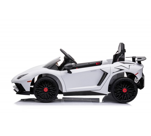 Детский электромобиль Lamborghini Aventador SV Roadster 2WD 12V - BDM0931-WHITE