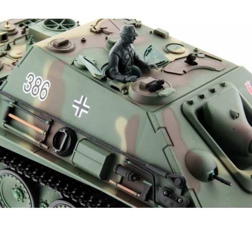Радиоуправляемый танк Heng Long German Jangpanther V7.0 масштаб 1:16 2.4G - 3869-1-V7