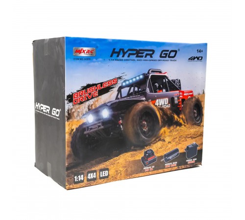 Радиоуправляемый внедорожник MJX Hyper Go 4WD Brushless 1:14 - MJX-14209 Радиоуправляемый внедорожник MJX Hyper Go 4WD Brushless 1:14 - MJX-14209