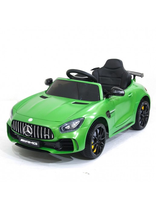 Детский электромобиль Mercedes Benz AMG GT R 2.4G - GREEN MATTE - HL288