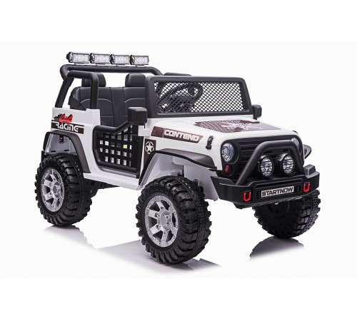 Детский электромобиль джип XMX с полным приводом (белый, EVA, 12V) - XMX618-4WD-WHITE Детский электромобиль джип XMX с полным приводом (белый, EVA, 12V) - XMX618-4WD-WHITE