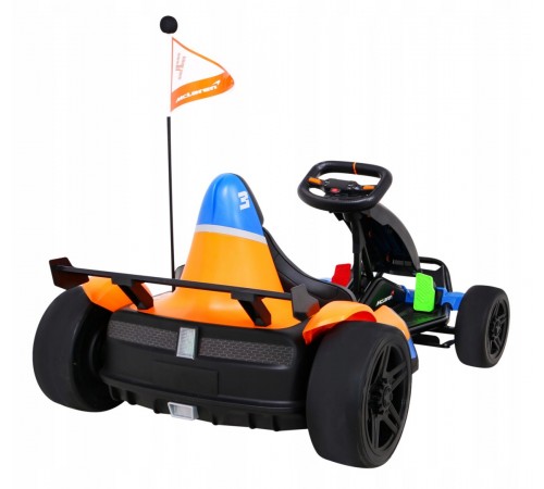 Детский электромобиль дрифт картинг Mclaren (лицензия, 12 км/ч, 24V) - BDM0930
