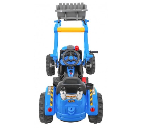 Детский электромобиль трактор на аккумуляторе 12V / синий - JS328A-BLUE Детский электромобиль трактор на аккумуляторе 12V / синий - JS328A-BLUE