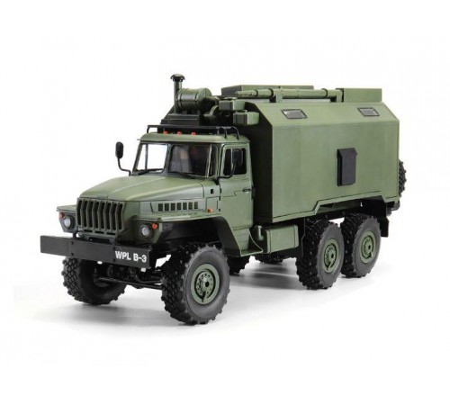 Радиоуправляемый внедорожник WPL Советский военный грузовик Урал 4WD 1:16 2.4G - WPLB-36 Радиоуправляемый внедорожник WPL Советский военный грузовик Урал 4WD 1:16 2.4G - WPLB-36