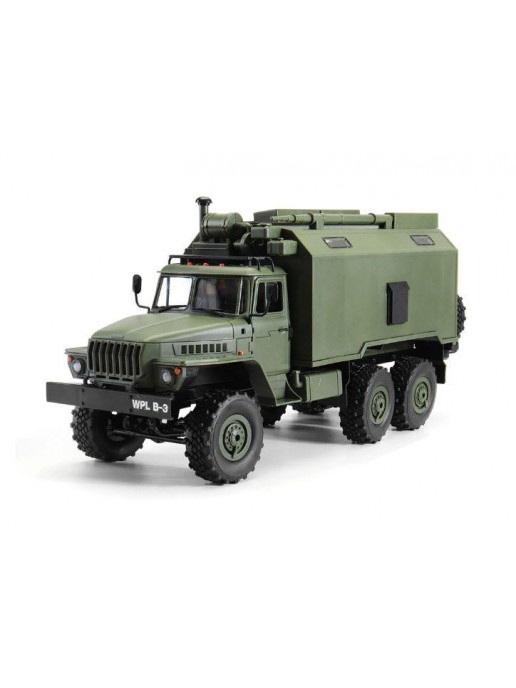 Радиоуправляемый внедорожник WPL Советский военный грузовик Урал 4WD 1:16 2.4G - WPLB-36