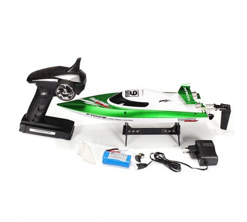 Радиоуправляемый катер Fei Lun High Speed Green Boat 2.4GHz - FT009-G Радиоуправляемый катер Fei Lun High Speed Green Boat 2.4GHz - FT009-G
