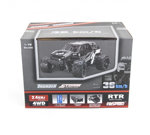 Радиоуправляемая машина Thunder Storm 4WD 1:18 - HS18302 Радиоуправляемая машина Thunder Storm 4WD 1:18 - HS18302