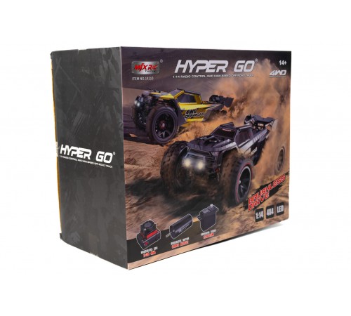 Радиоуправляемый внедорожник MJX Hyper Go 4WD Brushless Truggy 1:14 - MJX-14210