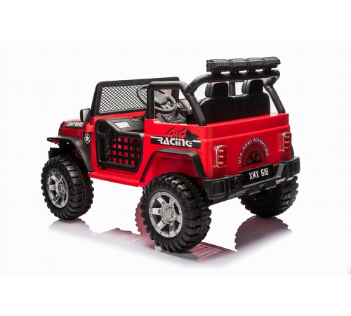 Детский электромобиль джип XMX с полным приводом (красный, EVA, 12V) - XMX618-4WD-RED Детский электромобиль джип XMX с полным приводом (красный, EVA, 12V) - XMX618-4WD-RED