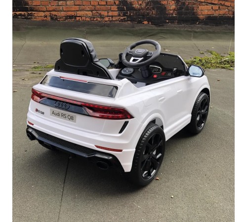 Детский электромобиль Audi RS Q8 12V 2WD - HL518-LUX-WHITE Детский электромобиль Audi RS Q8 12V 2WD - HL518-LUX-WHITE