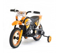 Детский кроссовый электромотоцикл Qike TD Orange 6V - QK-3058-ORANGE