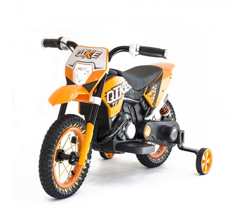 Детский кроссовый электромотоцикл Qike TD Orange 6V - QK-3058-ORANGE Детский кроссовый электромотоцикл Qike TD Orange 6V - QK-3058-ORANGE
